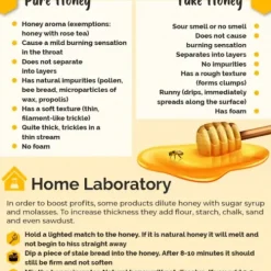 Oils and herbs Honey infographic 1
