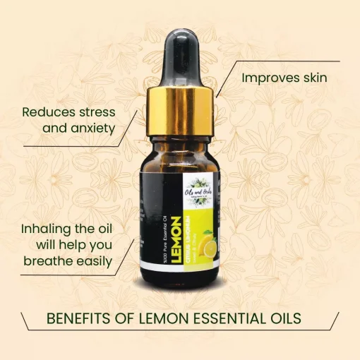 lemon essential oil benefits