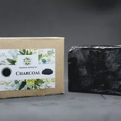 charcoal handmade soap