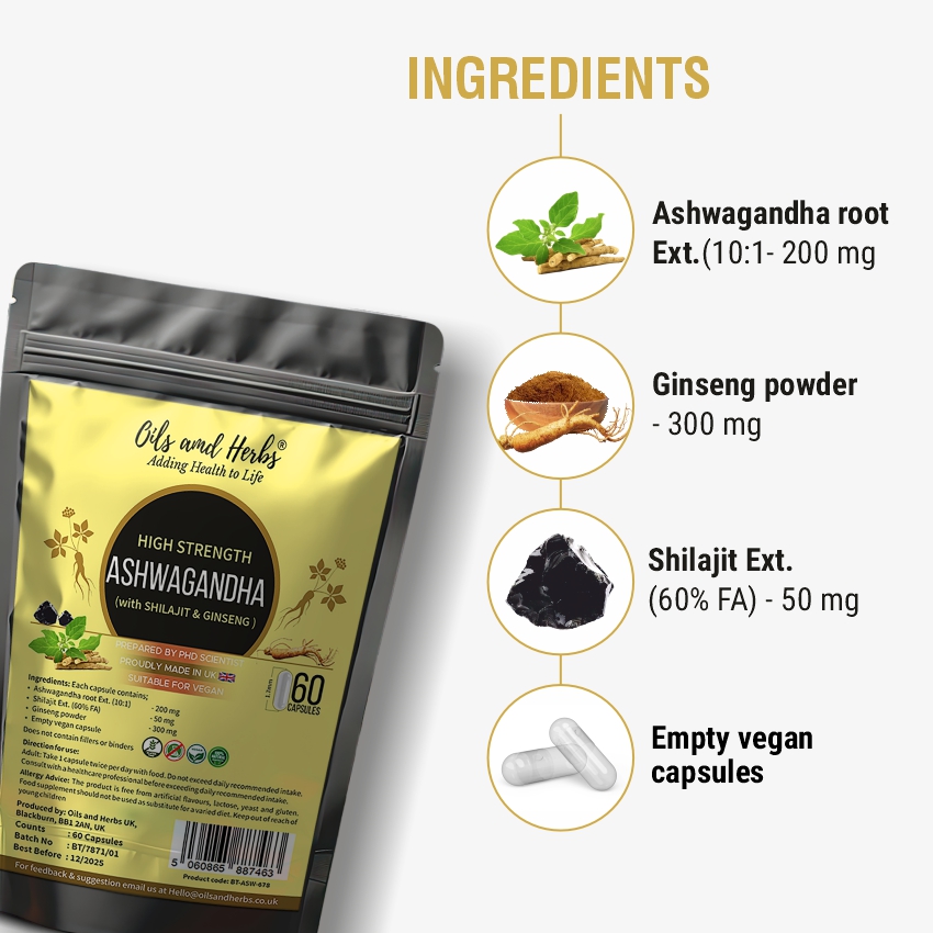 Ashwagandha plus ingredients