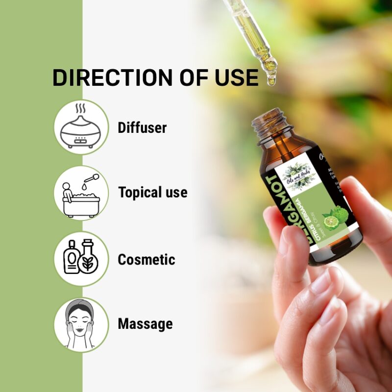 Bergamot oil direction of use