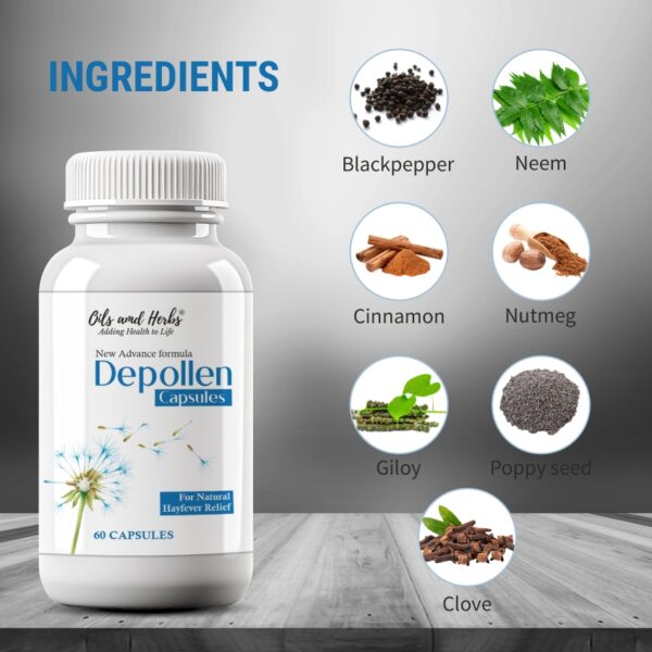 Depollen capsules ingredients