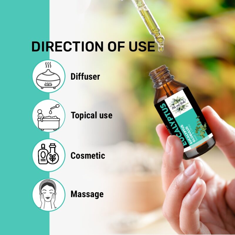 Eucalyptus oil direction of use