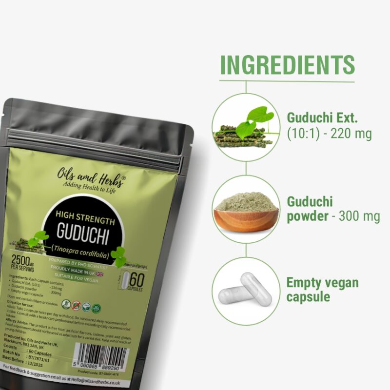 GUDUCHI CAPSULE INGREDIENTS