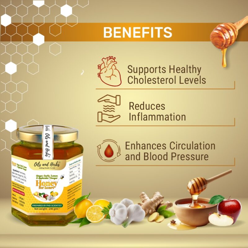 Honey for heart benefits