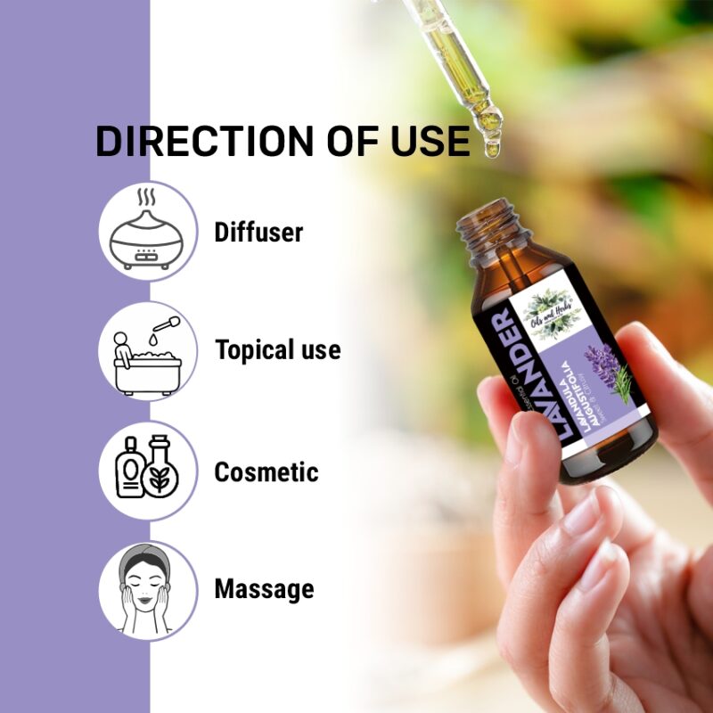 Lavander oil direction of use