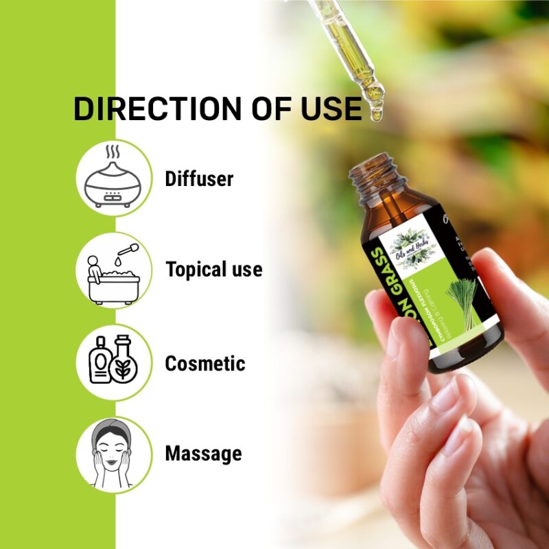 Lemon grass direction of use