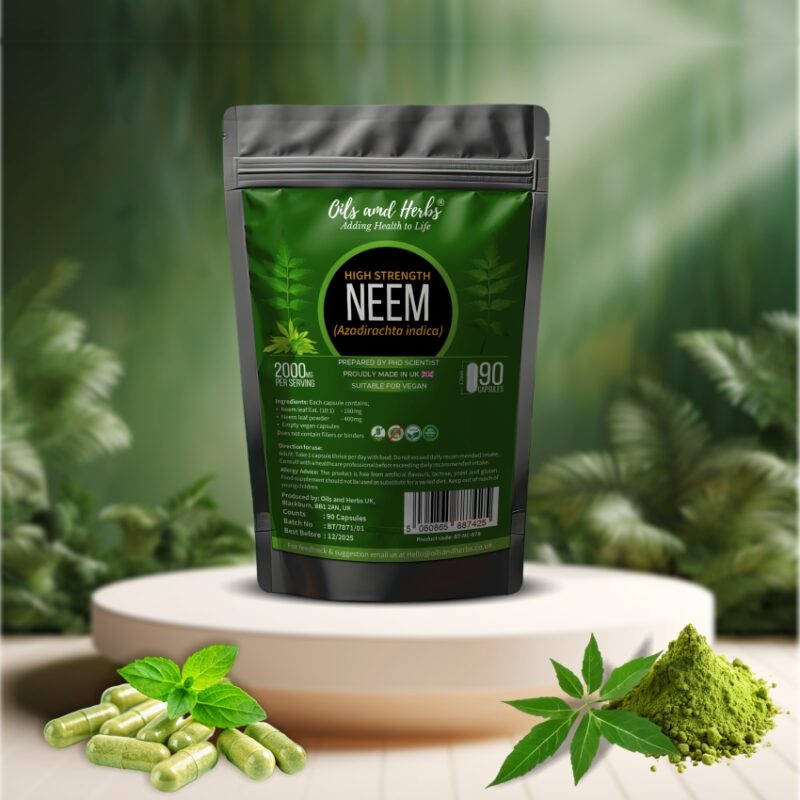 Neem capsule composition