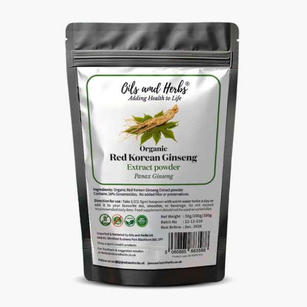 Organic Korean Ginseng Extract Powder