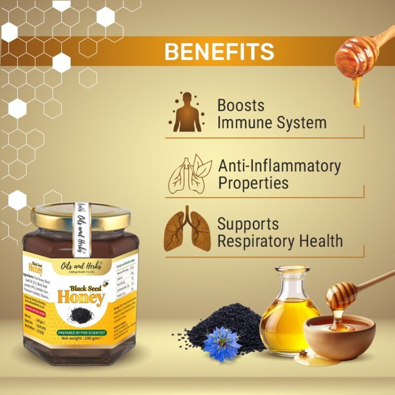 Raw Black Seed honey benefits