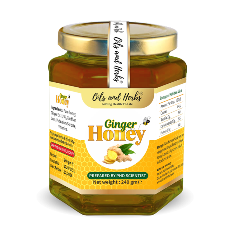 Raw Ginger honey