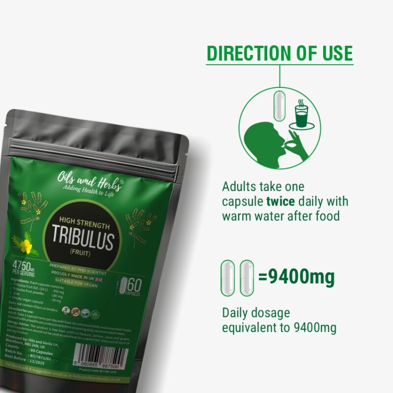 TRIBULUS DIRECTION OF USE