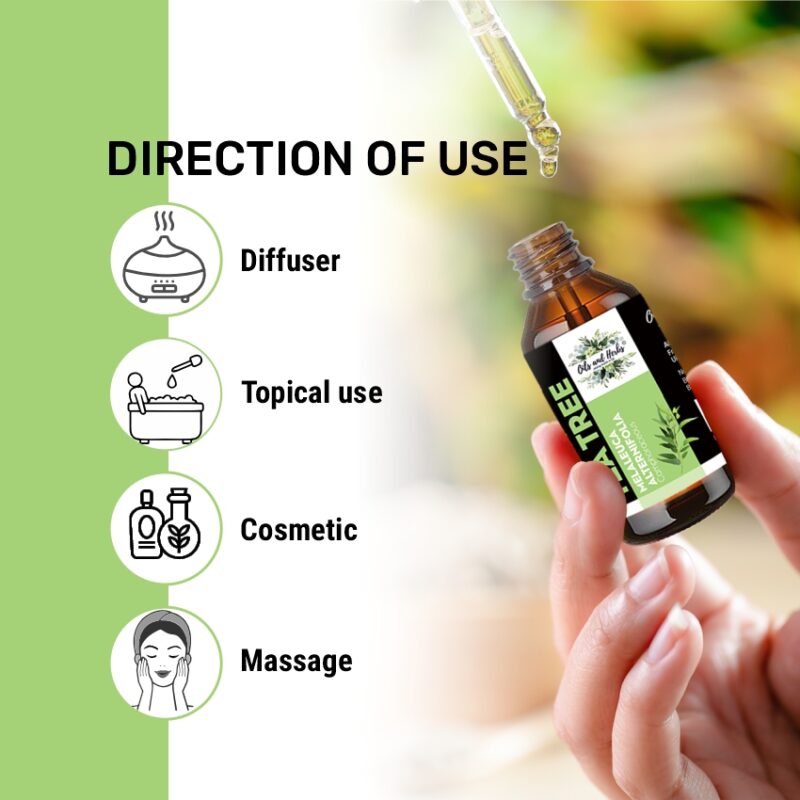 Tea tree oil direction of use