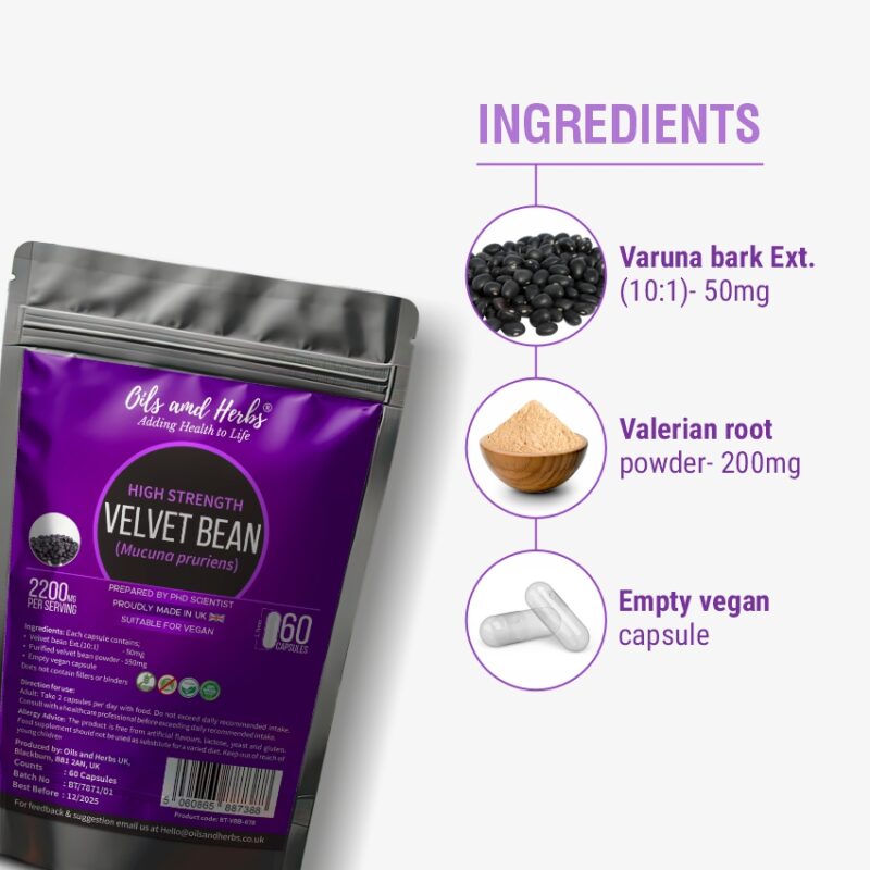 Velvet bean ingredients