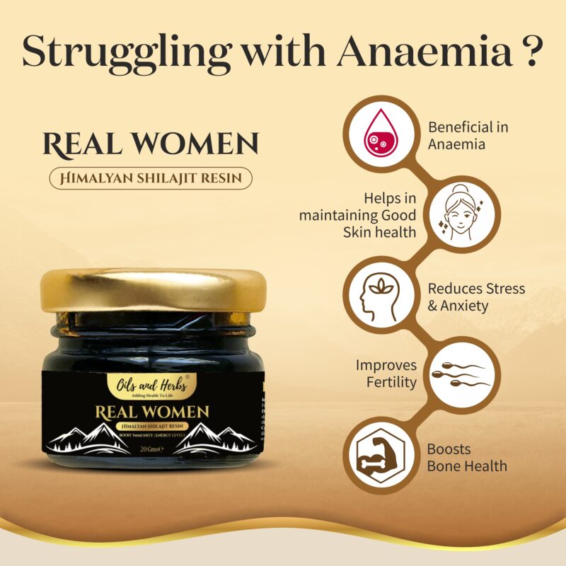 HIMALAYAN SHILAJIT RESIN BENEFITS FOR WOMEN