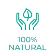 100% natural