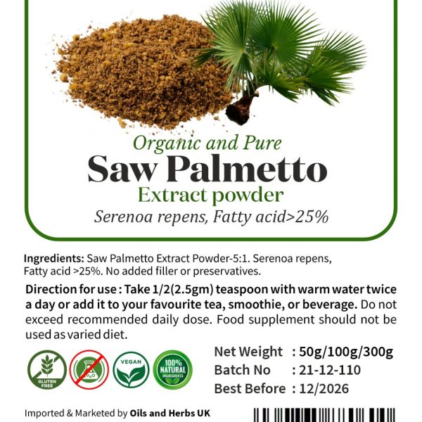 sal palmetto powder