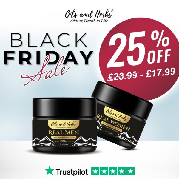 Blackfriday Sales offer on himalayan Shilajit