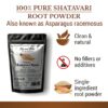 Organic Shatavari Root Powder (Asparagus Racemosus) – 100% Pure, Natural & Clean 12 100% pure shatavari (1)