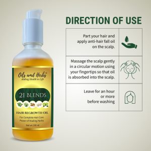 21 BLENDS HAIR REGROWTH OIL