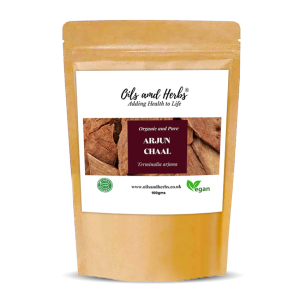 Organic Arjuna Chaal Powder - Terminalia arjuna -100% Pure, Clean and Natural