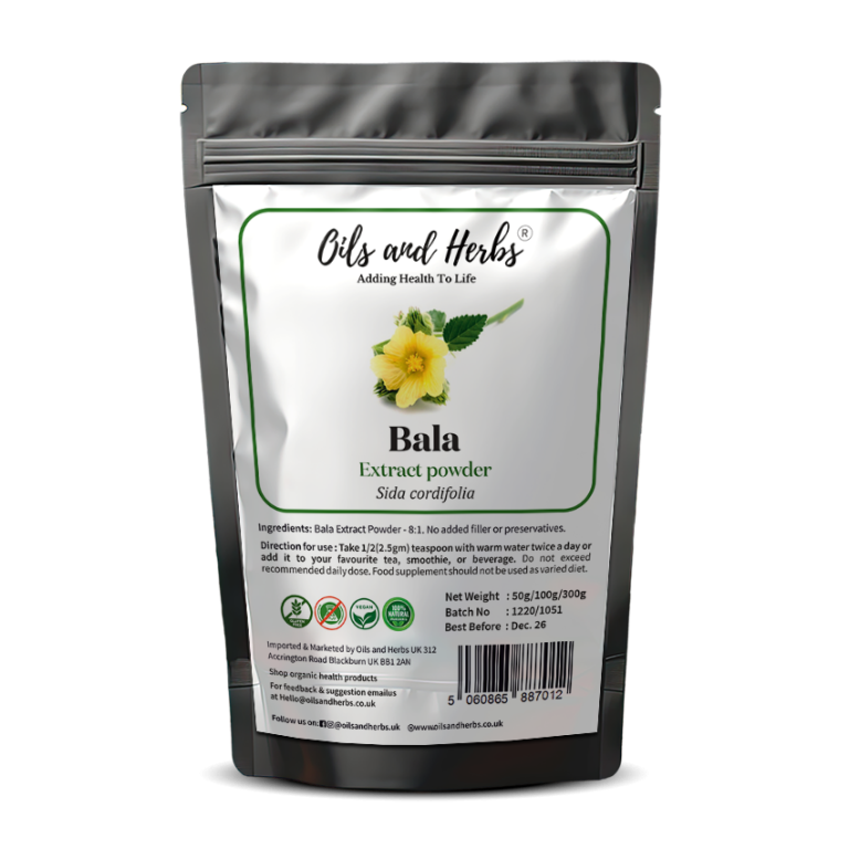 Bala Extract Powder 8:1 (Sida cordifolia) - Oils and Herbs UK