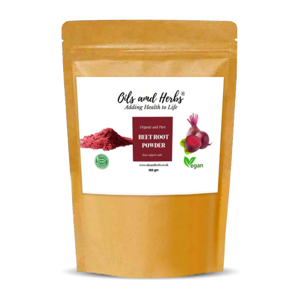 Clean Organic Beet Root Powder - Beta vulgaris subs -100% Pure and Natural