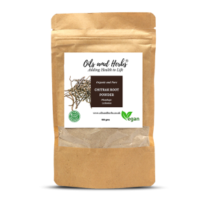 Organic Chitrak Root Powder - Ceylon Leadwort -100% Pure, Clean and Natural