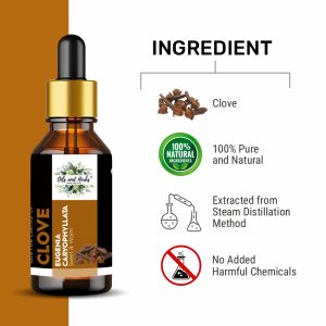 Natural Clove Essential Oil 100% Pure