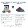 High Strength Bilberry Extract Powder Anthocyanin>25%
