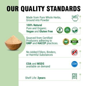 Organic Amba Haldi Powder - Curcuma Amada -100% Pure, Clean and Natural