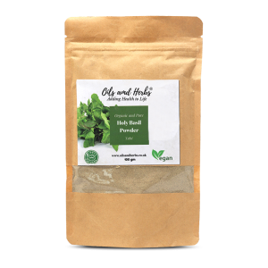 Organic Basil Powder- Tulsi Leaf -100% Natural, Clean and Pure