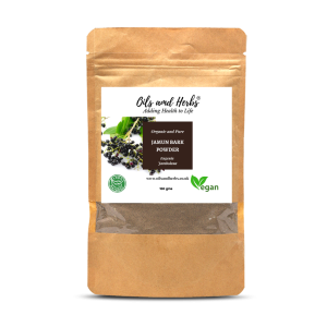 Organic Jamun Bark Powder - Jamun Chhaal- 100% Pure, Clean and Natural