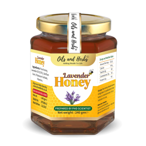 Lavender Honey- 100% Natural and Raw