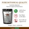 Liquorice Root Sticks 100% Natural and Pure 9 Liquorice Root Sticks 100% Natural and Pure