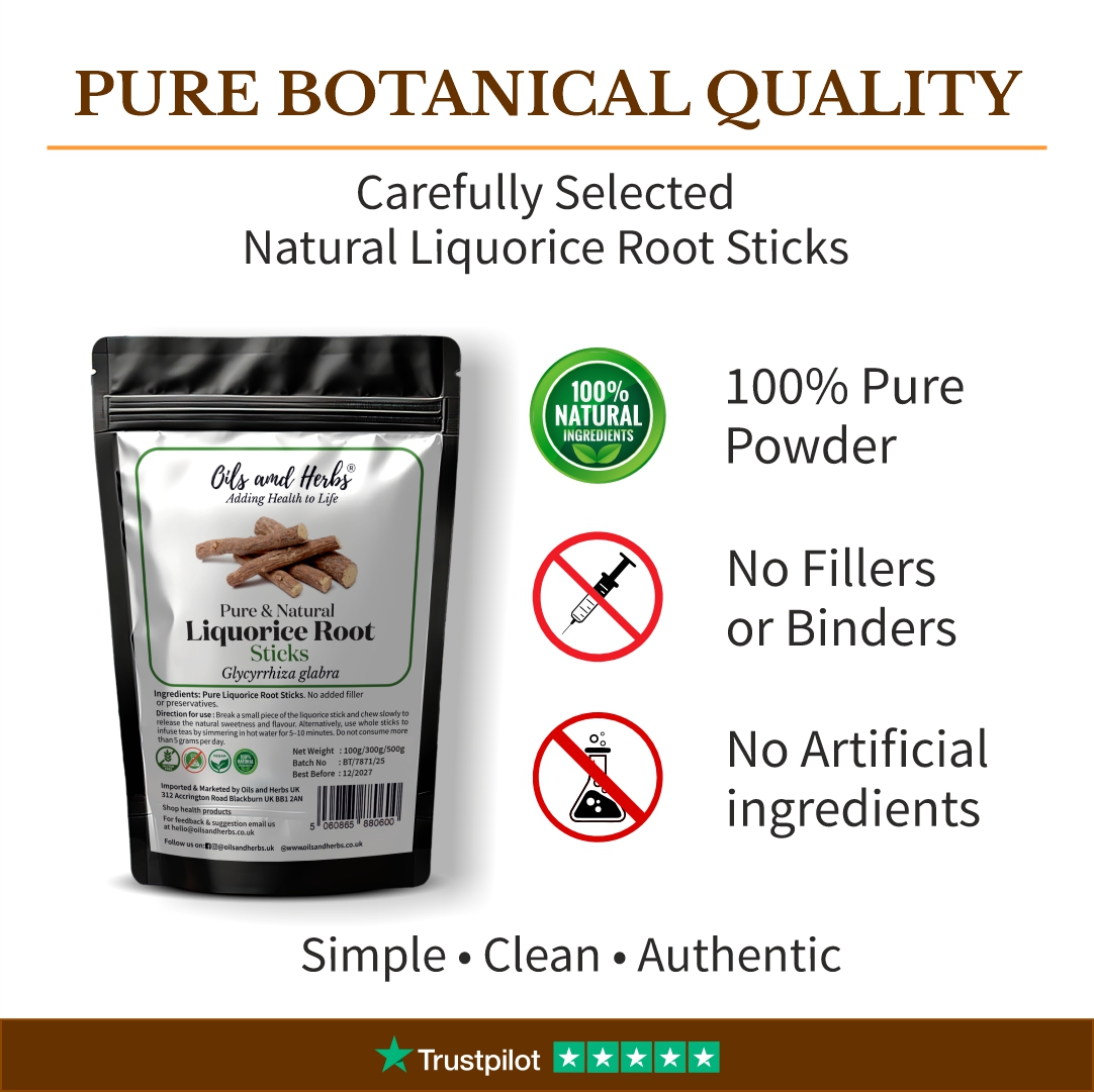 Liquorice Root Sticks 100% Natural and Pure 4 Liquorice Root Sticks 100% Natural and Pure - Image 4