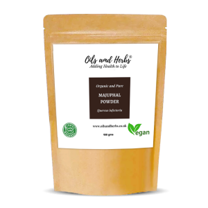 Organic Majuphal Powder- Quercus infectoria -100% Pure, Clean and Natural