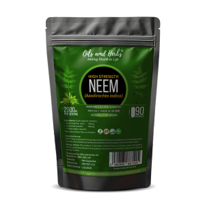 High Strength Neem Leaf Capsules -2000MG