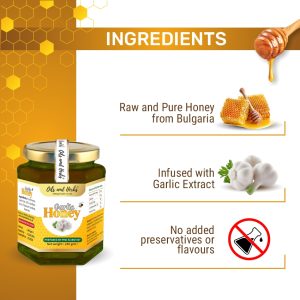 Natural Garlic Honey