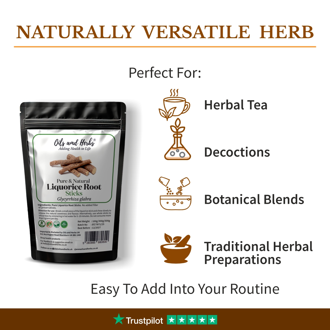 Liquorice Root Sticks 100% Natural and Pure 6 Liquorice Root Sticks 100% Natural and Pure - Image 6