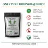 Sun Dried Bhringraj Leaf Powder - False Daisy -100% Pure, Clean and Natural 21 Sun Dried Bhringraj Leaf Powder - False Daisy -100% Pure, Clean and Natural