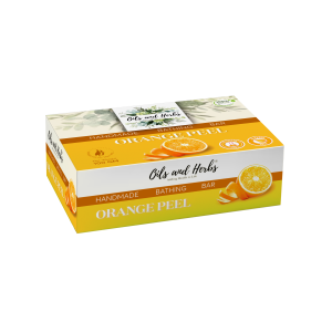 Orange Soap Handmade by Herbalist