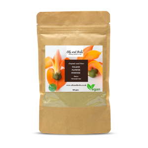 Organic Palash Flower Powder- Butea Monosperma -100% Pure, Clean and Natural