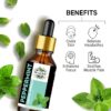 Natural Peppermint Essential Oil 100% Pure and Therapeutic Grade