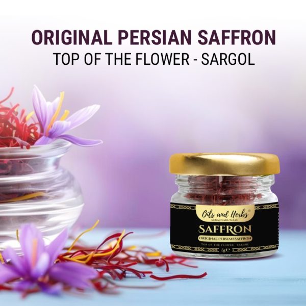 All Red Saffron Threads- 100% Original Sargol- TOP OF THE FLOWER