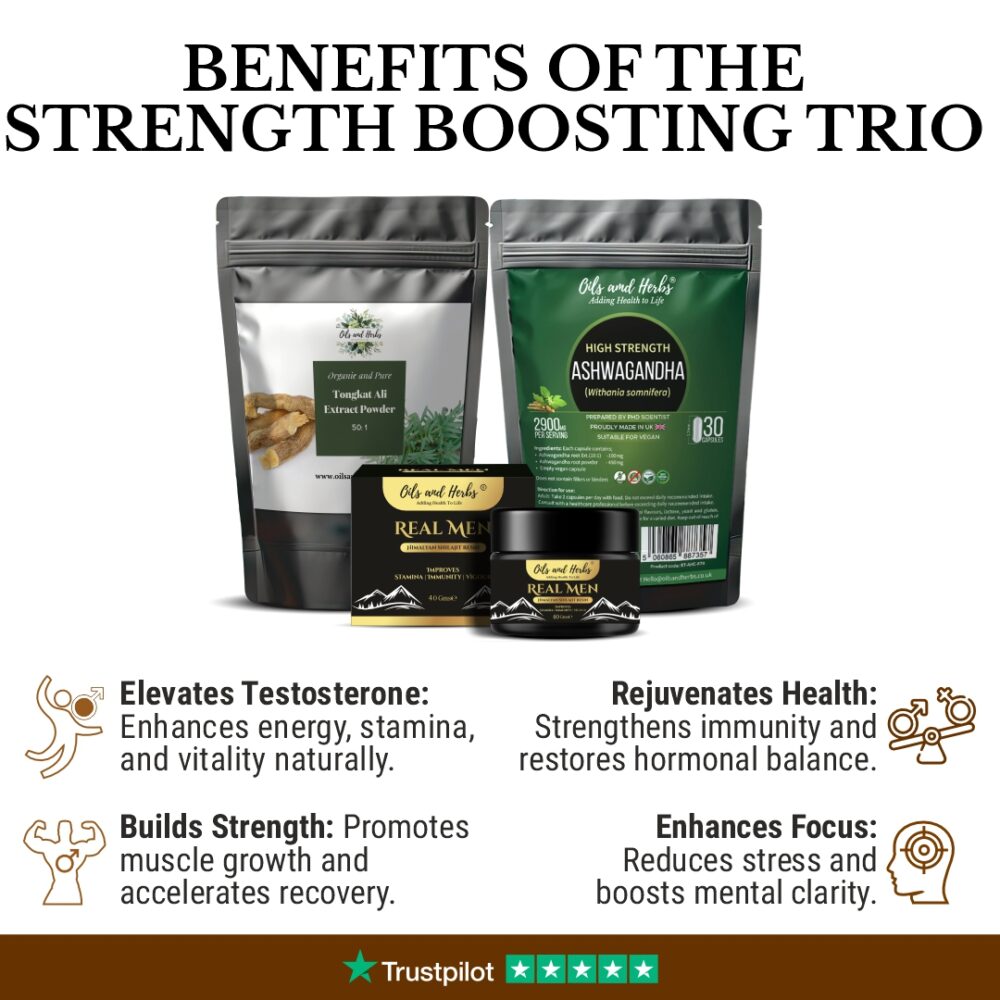 Strength Boosting Trio- Shilajit with Ashwagandha & Ton gat Ali - Image 4