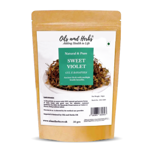 Sweet Violet Flower Tea - Gul e Banafsaa- 100% Pure , Clean and Natural