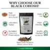 High Strength Black Cohosh Extract Powder 10:1 - Natural and Pure