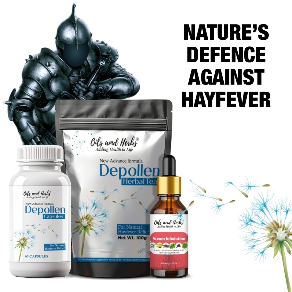 depollen tea and supplements