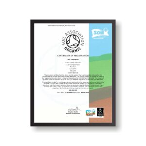 organic certitificate